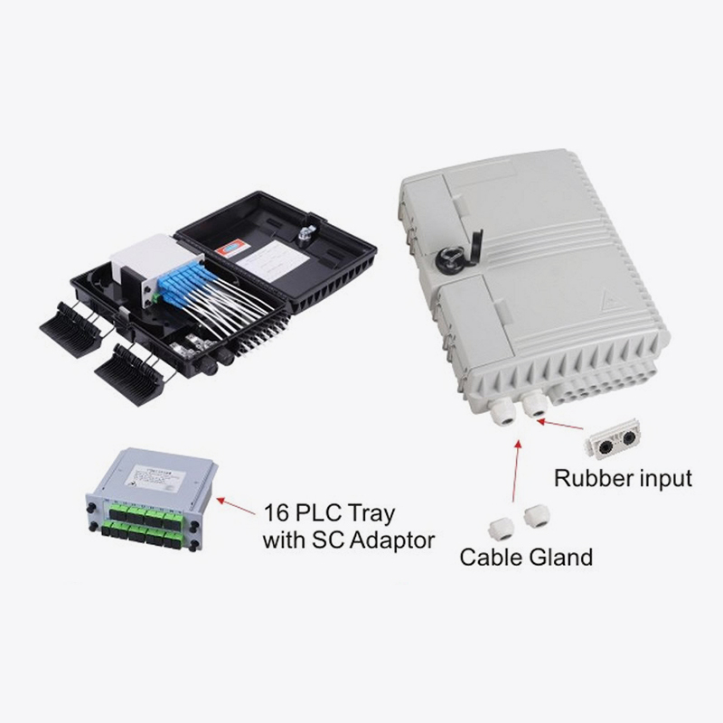 T7-206B-PLC 16-жильный оптоволоконный распределительный шкаф
